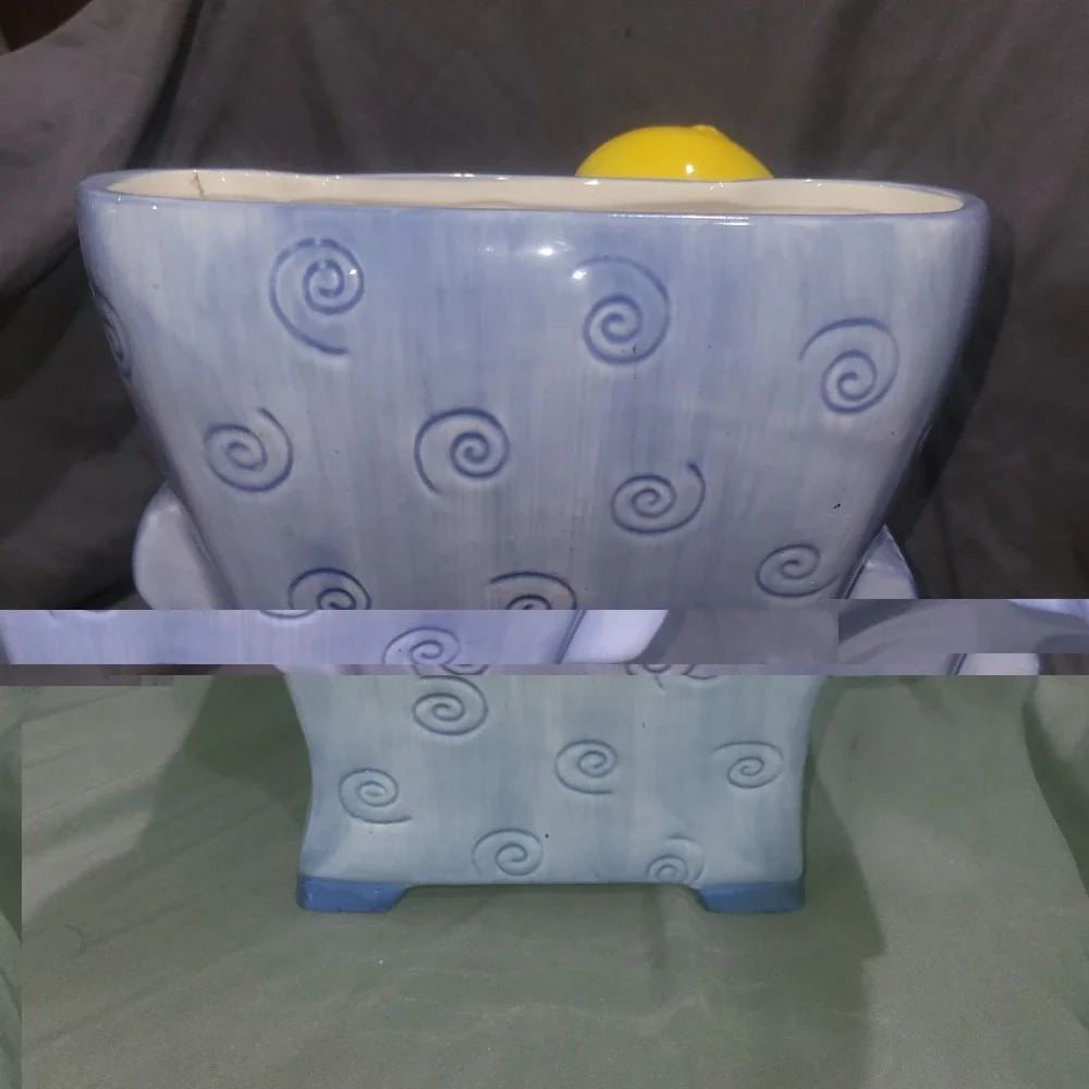 Vintage 1999 Warner Bros Tweety Bird Planter Chair  Looney Tunes
